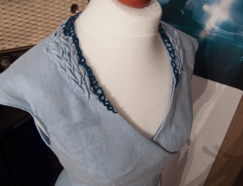 Embroidered collar & new server